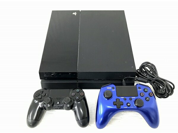 【中古】 SONY CUH-1100A PlayStation4 PS4 本体 コントローラー付 プレイステーション ゲーム機 ソニー O8399270