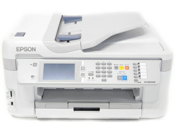 【中古】 エプソン EPSON PX-M5040F A3ノビ インクジェット 複合機 ビジネスプリンター F1823613