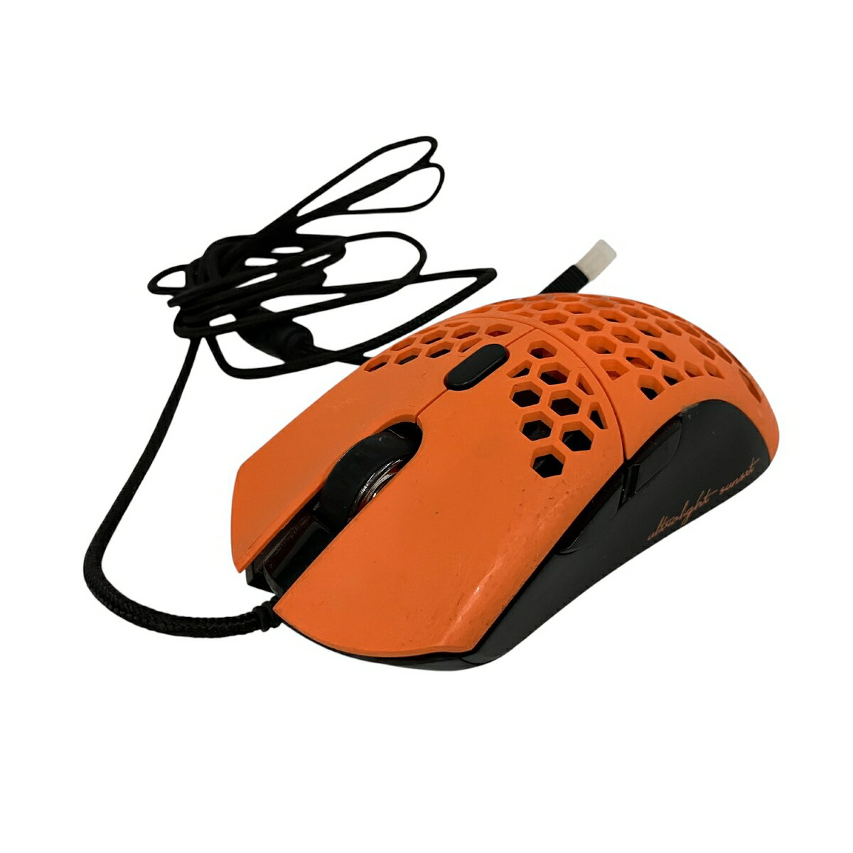 【中古】 FINAL MOUSE オレンジ ゲーミング マウス PC周辺機器 B10473036