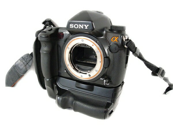 【中古】 中古 SONY α900 DSLR-A900 ボディ デジタル 一眼レフ カメラ VG-C90AM 縦位置グリップ付 S2890322