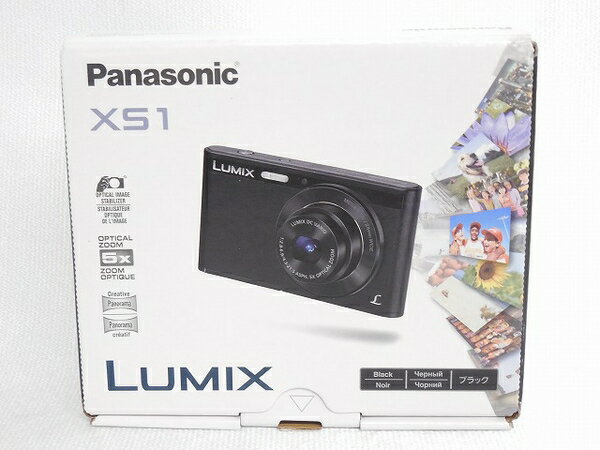 未使用 【中古】 Panasonic DMC-XS1 LUMIX コンデジ ブラック コンパクト カメラ T2548547