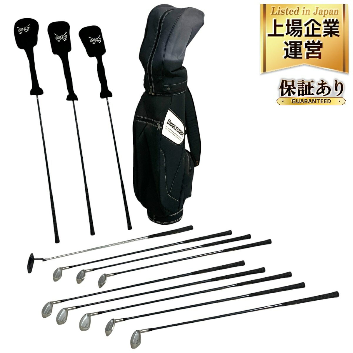 【中古】 Zero hour LOW GRAVITY DESIGN アイアン 4-9・P・S ドライバー 1・3・5 パター キャディ付き 12本セット ゴルフセット 中古 Y9226876