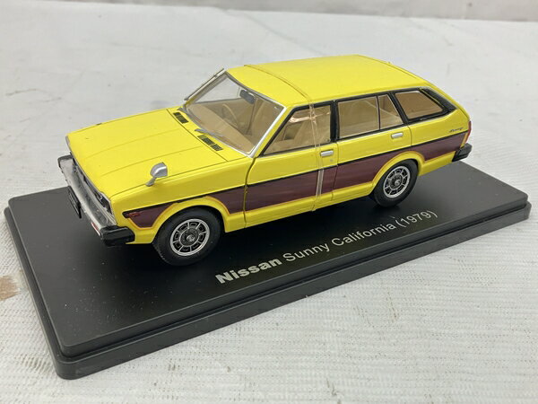 【中古】 アシェット 国産名車コレクション Nissan Sunny California 1979 日産 サニー カリフォルニア コレクションカー 開封済み C8409827