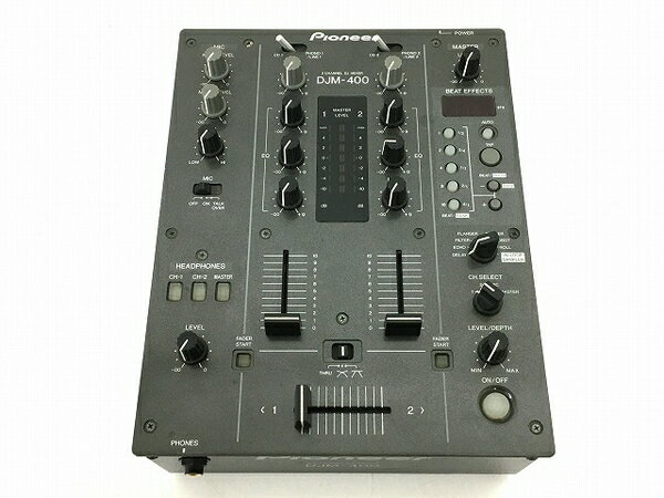 【中古】 Pioneer パイオニア DJM-400 2ch DJミキサー フルデジタル T4772676