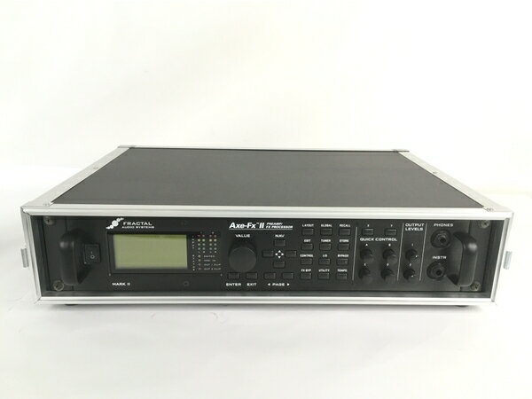 【中古】 Fractal Audio Systems Axe-Fx II MarkII プリアンプ 音響機材 Y8223320