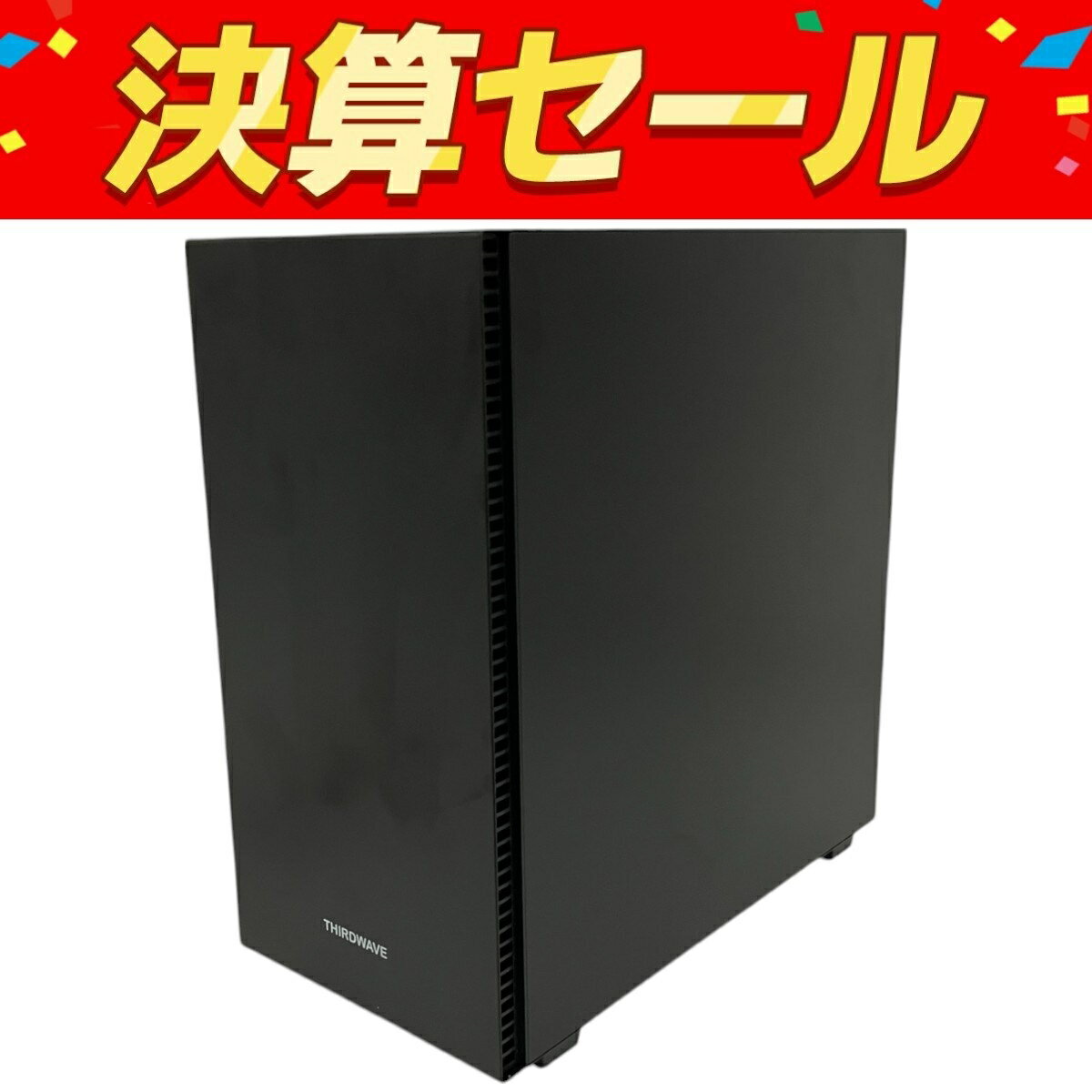 美品 【中古】 Thirdwave Magnate-GMVTiB デスクトップPC i5-14400F 16GB SSD 1TB RTX 4060 Ti WIN11 中古 美品 B10003493