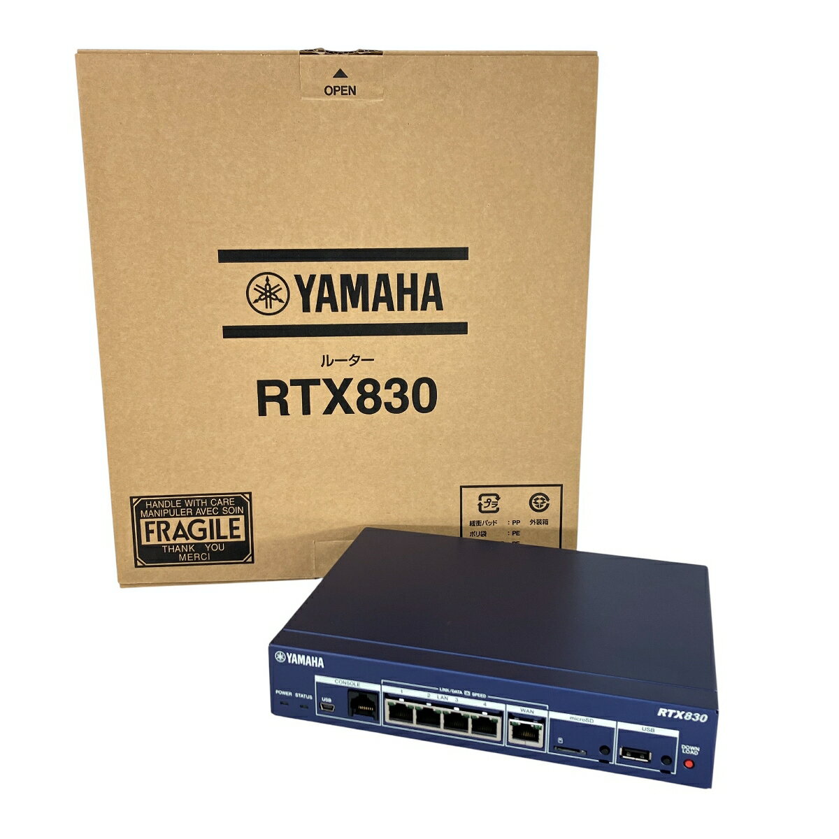 美品 【中古】 YAMAHA ヤマハ RTX830 ギガアクセスVPNルーター 中古 美品 N10439095