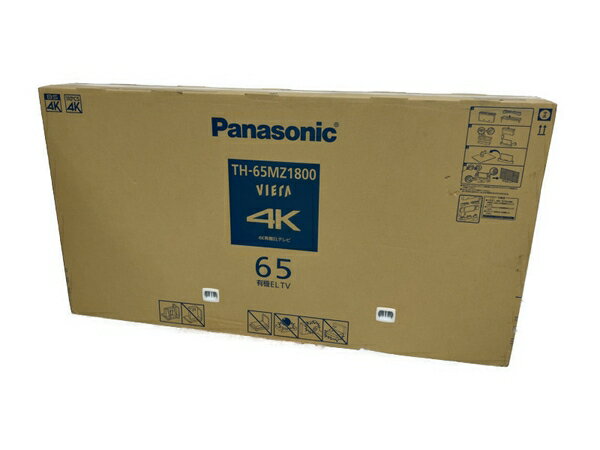 未使用 【中古】 Panasonic TH-65MZ1800 VIERA 2023年製 4K有機ELテレビ TV 65インチ 65型 ビエラ パナソニック 未使用 【大型】 N8367343のサムネイル