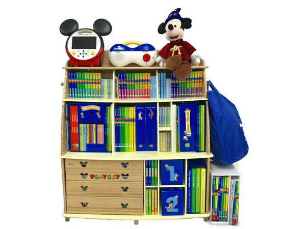 【中古】 DWE ディズニー 英語教材 フルセット 2019年頃 BD版 N6238092のサムネイル