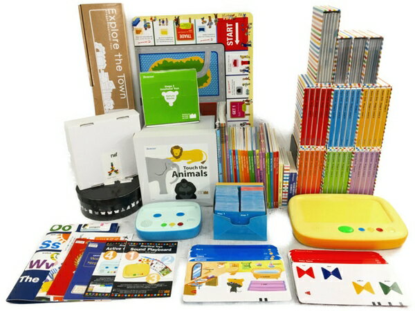 【中古】 Benesse Worldwide Kids ベネッセ ワールドワイドキッズ ステージ1-6 フルセット 英語 幼児 教材 N5276273のサムネイル