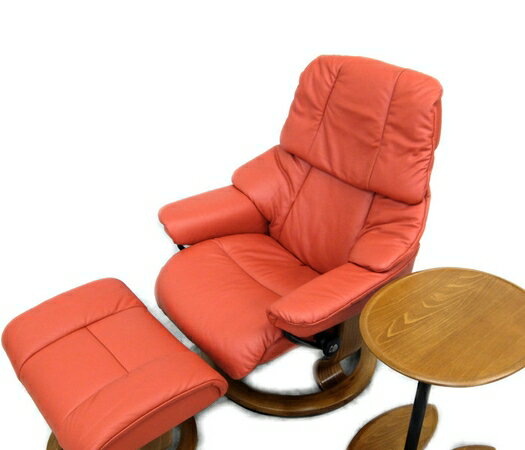 美品 【中古】EKORNES エコーネス ストレスレスチェア レノ S オットマン セット 一人掛用 ブランド 椅子 家具 インテリア【大型】 S2294756