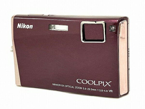 【中古】 Nikon COOLPIX S60 コンパクトデジタルカメラ コンデジ クールピックス ニコン ジャンク O8454734