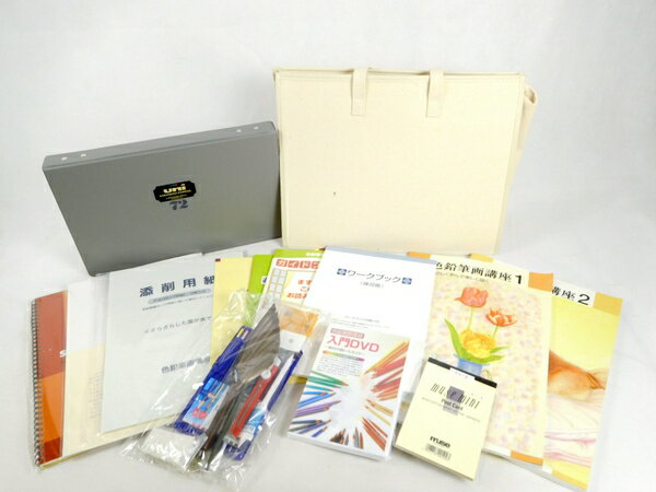 未使用 【中古】 U-can ユーキャン 色鉛筆画講座 教材 一式 K2582272のサムネイル