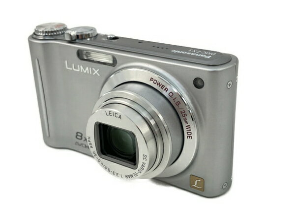 【中古】 Panasonic LUMIX DMC-ZX3 コンパクト デジタル カメラ コンデジ シルバー パナソニック Z8533162