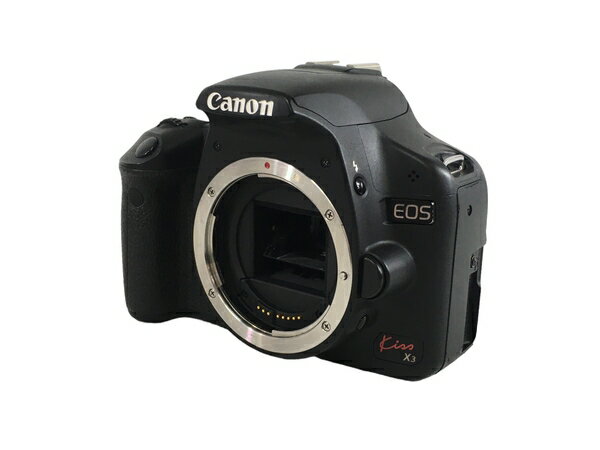 【中古】【動作保証】Canon キャノン EOS Kiss X3 デジタル一眼レフカメラ EFS 55-250mm f4-5-6,18-55mm f3.5-5.6 N8835503