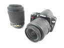 【中古】 Nikon ニコン D60 D60WZ ダブルズームキット カメラ デジタル一眼レフ N2557190