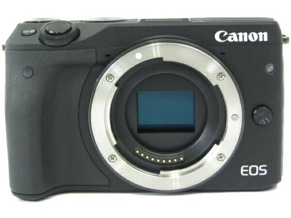 【中古】 Canon キャノン EOS M3 ボディ ミラーレス一眼カメラ ブラック系 N3888697