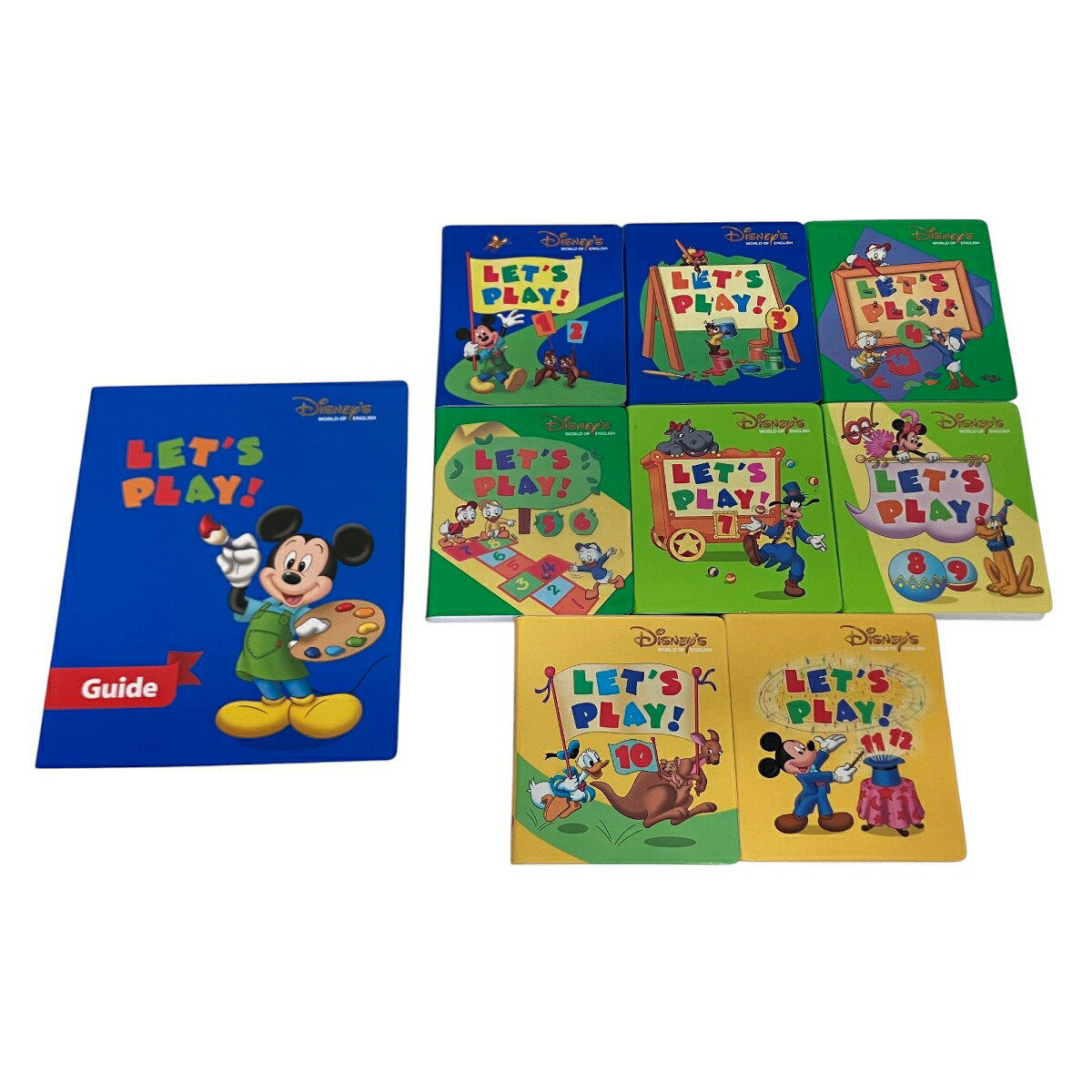 【中古】 DWE Disney World of English プレイアロング レッツプレイ 2018年頃 ディズニー英語システム 英語 教材 F10202310