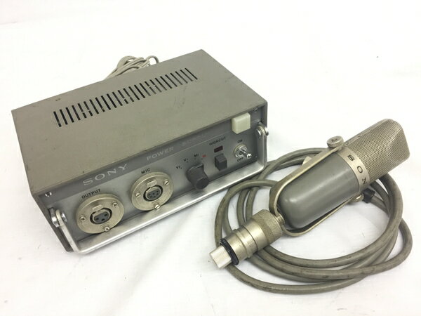 【中古】 SONY C-37A / CP-3B 真空管式コンデンサーマイク ヴィンテージ G8408465