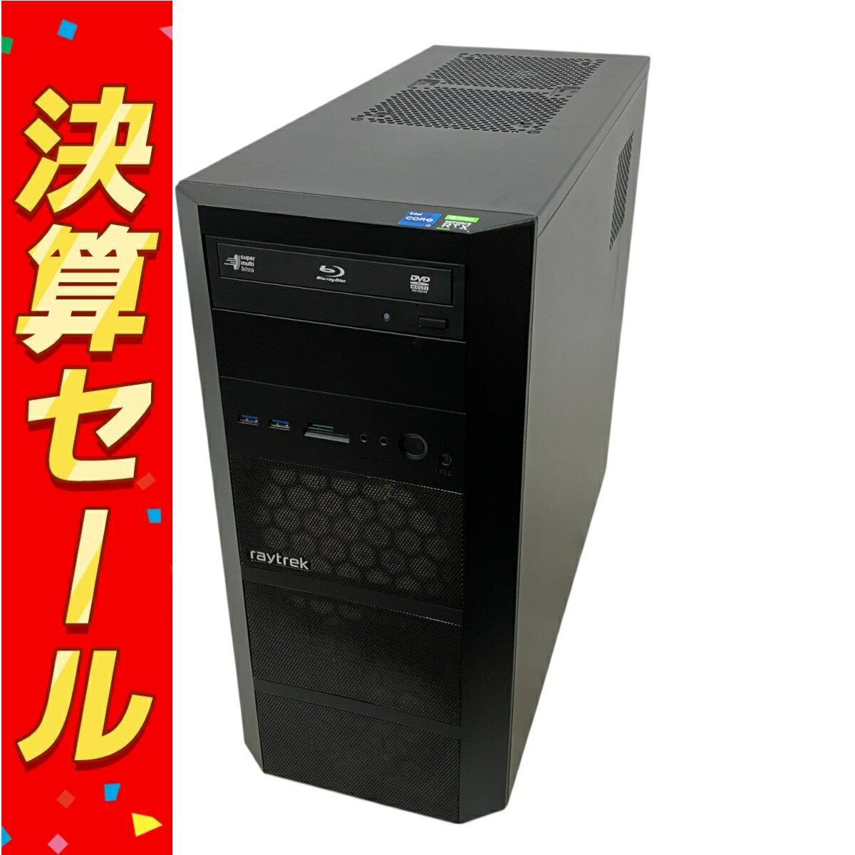【中古】 Thirdwave GALLERIA XV-Ti デスクトップ パソコン i7-11700F 32GB SSD 1TB RTX 3060 Ti win11 中古 M10108018