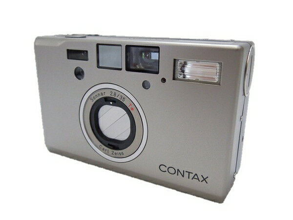 【中古】CONTAX コンタックス T3 フィルムカメラ アダプター SA-1 元箱 ソフトケース付き S2497811