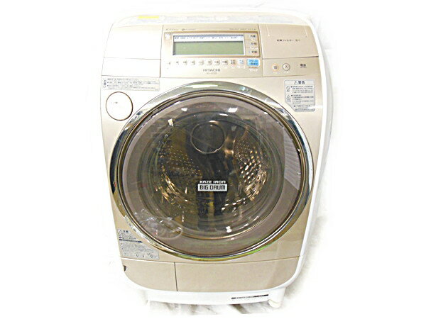 【中古】HITACHI 日立 ヒートリサイクル 風アイロン ビッグドラム BD-V3200R N 1 ...