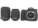 【中古】 Nikon デジタル一眼レフ D5000 ダブル ズームキット F2172722