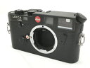 【中古】 LEICA M6 ブラック ボディ レンジファインダー カメラ W6176779