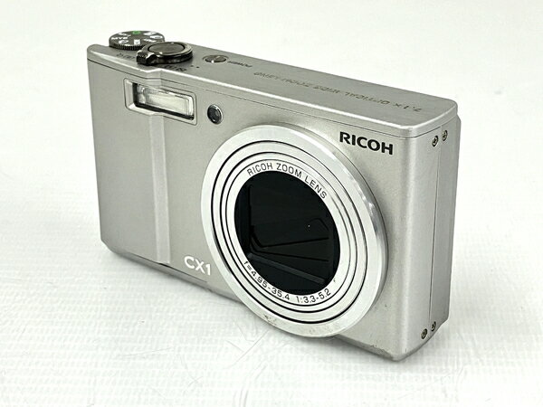 【中古】 【動作保証】RICOH CX1 7.1×OPTICAL WIDE ZOOMLENS コンパクトデジタルカメラ デジカメ コンデジ 撮影 T8737616