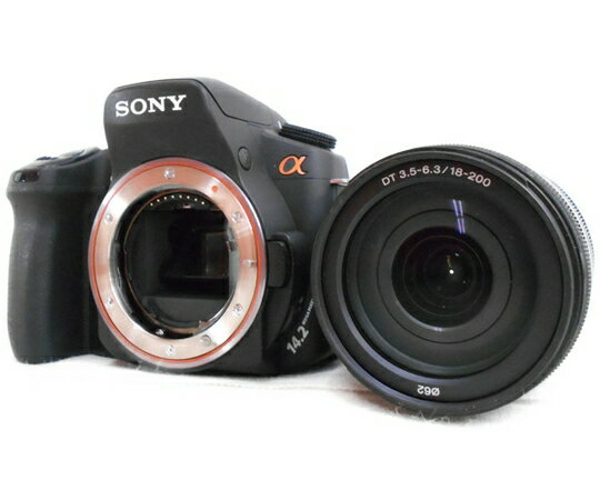 【中古】中古 ソニー α350 デジタル1眼レフカメラ DT18-200mm F3.5-6.3 レンズ セット N2312169