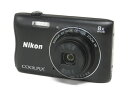 【中古】 Nikon ニコン COOLPIX S3700 BK デジタルカメラ コンデジ ブラック F2450566