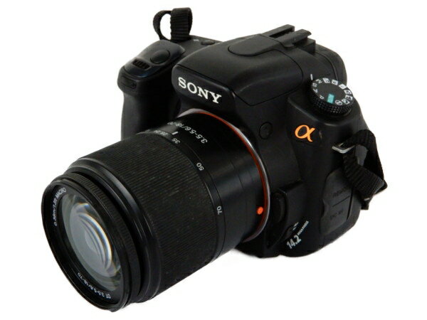 【中古】 SONY ソニー α350 DSLR-A350 DT 18-70mm F3.5-5.6 レンズ キット デジタル 一眼レフ カメラ 機器 Y3702133