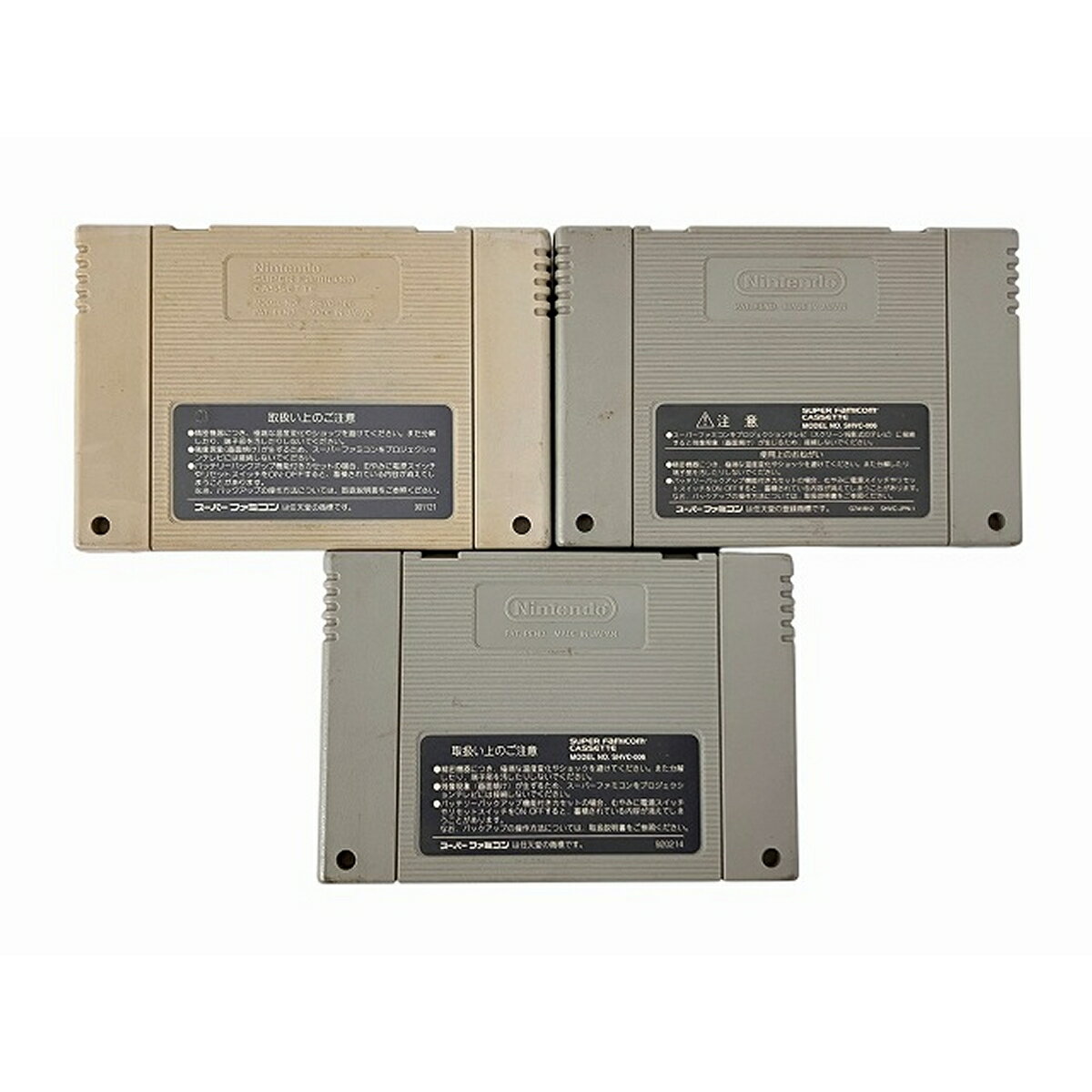 【中古】 SUPER FAMICOM CASSETTE ロマンシングサガ ドラゴンクエスト6 フロントミッション 3点セット スーパーファミコン カセット ジャンク O10335178