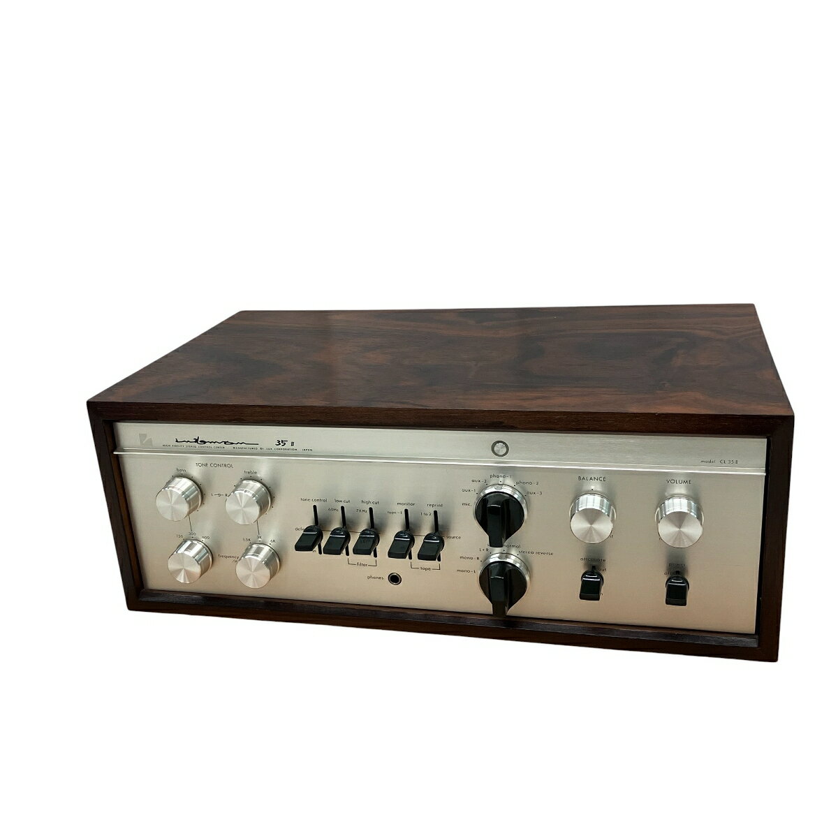 【中古】 LUXMAN CL35II 管球式コントロールアンプ ラックスマン オーディオ機器 音響機材 中古 C10449952