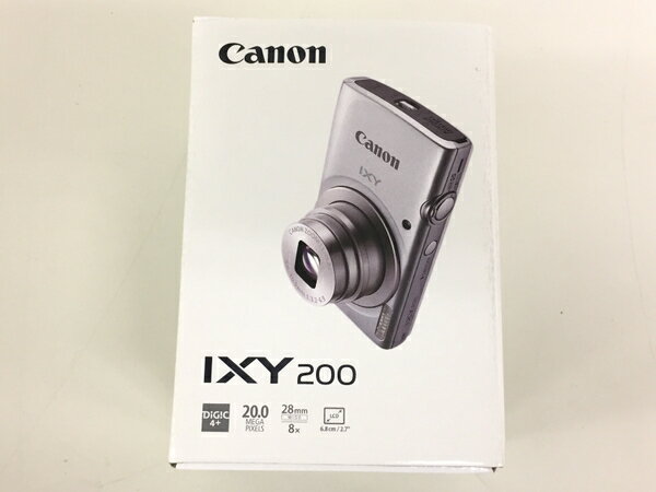 未使用 【中古】 Canon キヤノン IXY200 コンパクト デジタルカメラ シルバー コンデジ K4717524