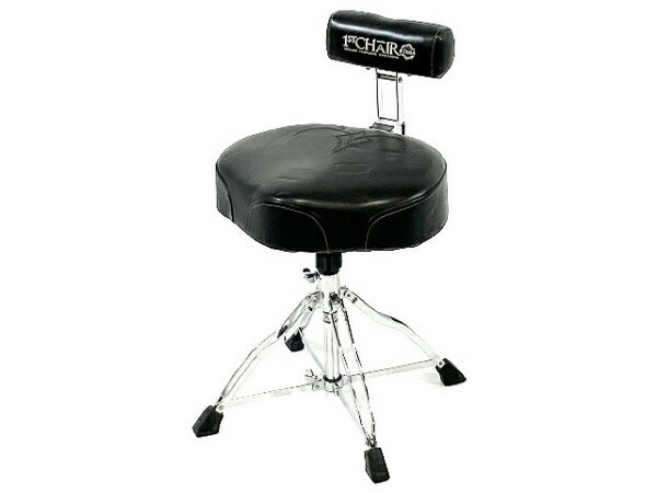 【中古】 TAMA 1st CHAIR DRUM THRONE SYSTEMS ドラム スローン スツール バックレスト付 T8531832