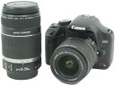 【中古】 Canon EOS Kiss X2 18-55mm f3.5-5.6 55-250mm f4-5.6 ダブルレンズキット デジタル一眼レフカメラ N3913492