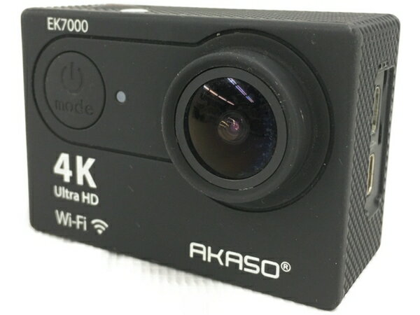 【中古】 AKASO EK7000 4K Ultra HD Wi-Fi アクションカメラ アカソ N7581075