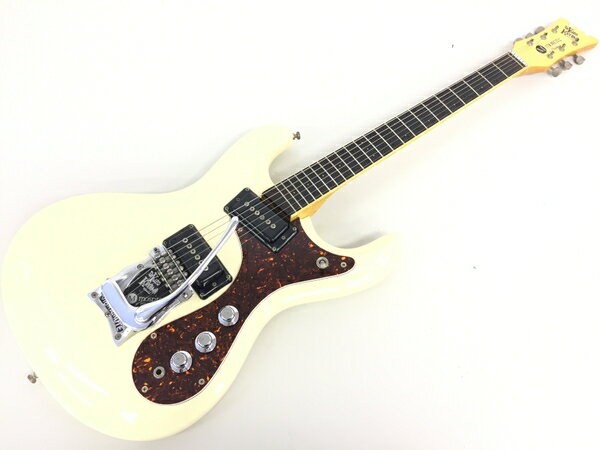 【中古】 Mosrite モズライト USA 加山雄三モデル エレキギター ホワイト ハードケース付 YUZO KAYAMA 希少 レア K4465305