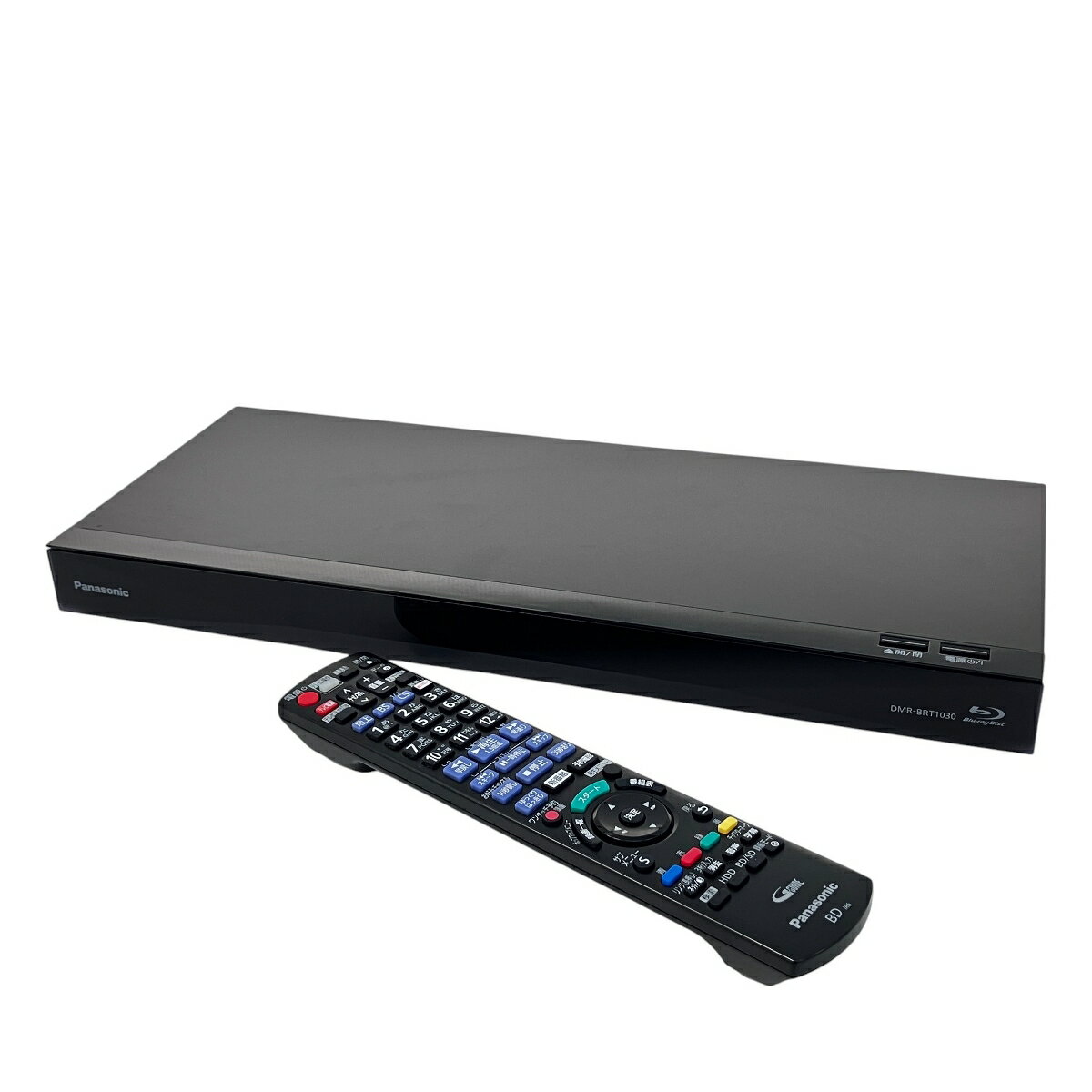 【中古】【非常に良い】パナソニック 1TB 2チューナー ブルーレイレコーダー ブラック DIGA DMR-BW890-K