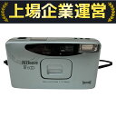 【中古】 Nikon AF600 コンパクトフィルムカメラ QUARTZ DATE PANORAMA 28mm F3.5 MACRO ニコン ジャンク O10198113