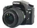 【中古】 RICOH リコーイメージング PENTAX K200D レンズキット カメラ デジタル一眼レフ ブラック Y2512894