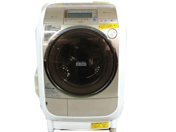 【中古】 HITACHI 日立 ヒートリサイクル 風アイロン ビッグドラム BD-V3200L W  ...