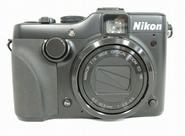 【中古】 Nikon COOLPIX P7100 デジタル カメラ デジカメ ブラック 1010万画素 O2677240