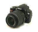 【中古】中古 Nikon D60 18-55 VR カメラ 本体 レンズ キット O2141614