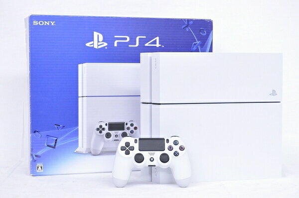 【中古】Sony PS4 PlayStation4 CUH-1200A ホワイト テレビゲーム プレイステーション4 PS4本体 T2165885