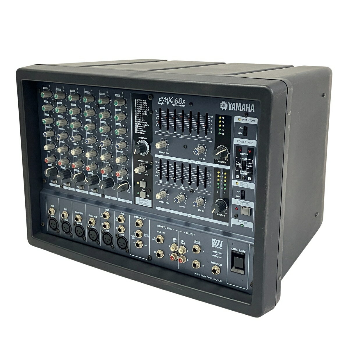 【中古】 YAMAHA EMX68S パワードミキサー アンプ内蔵 音響機器 ジャンク T10264905