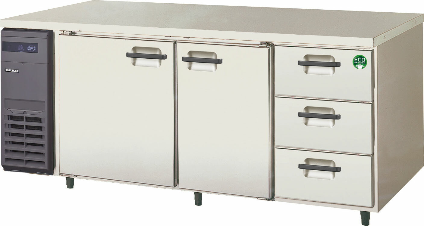 新品 フクシマガリレイ コールドテーブル冷蔵庫 LCW-180RX-D 幅1800×奥行750×高さ800mm 単相100V メーカー直送 送料無料(一部離島を除く)車上渡し 搬入設置・別途 メーカー保証1年