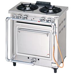 新品マルゼン　ガスレンジ デラックスタイプ　MGRD-074D　幅750x奥行450x高さ800　　メーカー直送　 送..