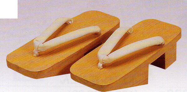 ☆履物 高級 桐千両 白デラ付 和装・寺院■M（24cm）